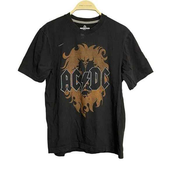 Mountain Ridge Ac/Dc Australian Rock Band Tshirt Men Size S Logo Flame Graphic - Picture 1 of 10